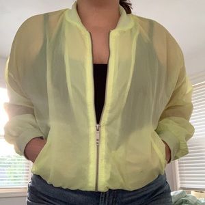 Neon Windbreaker
